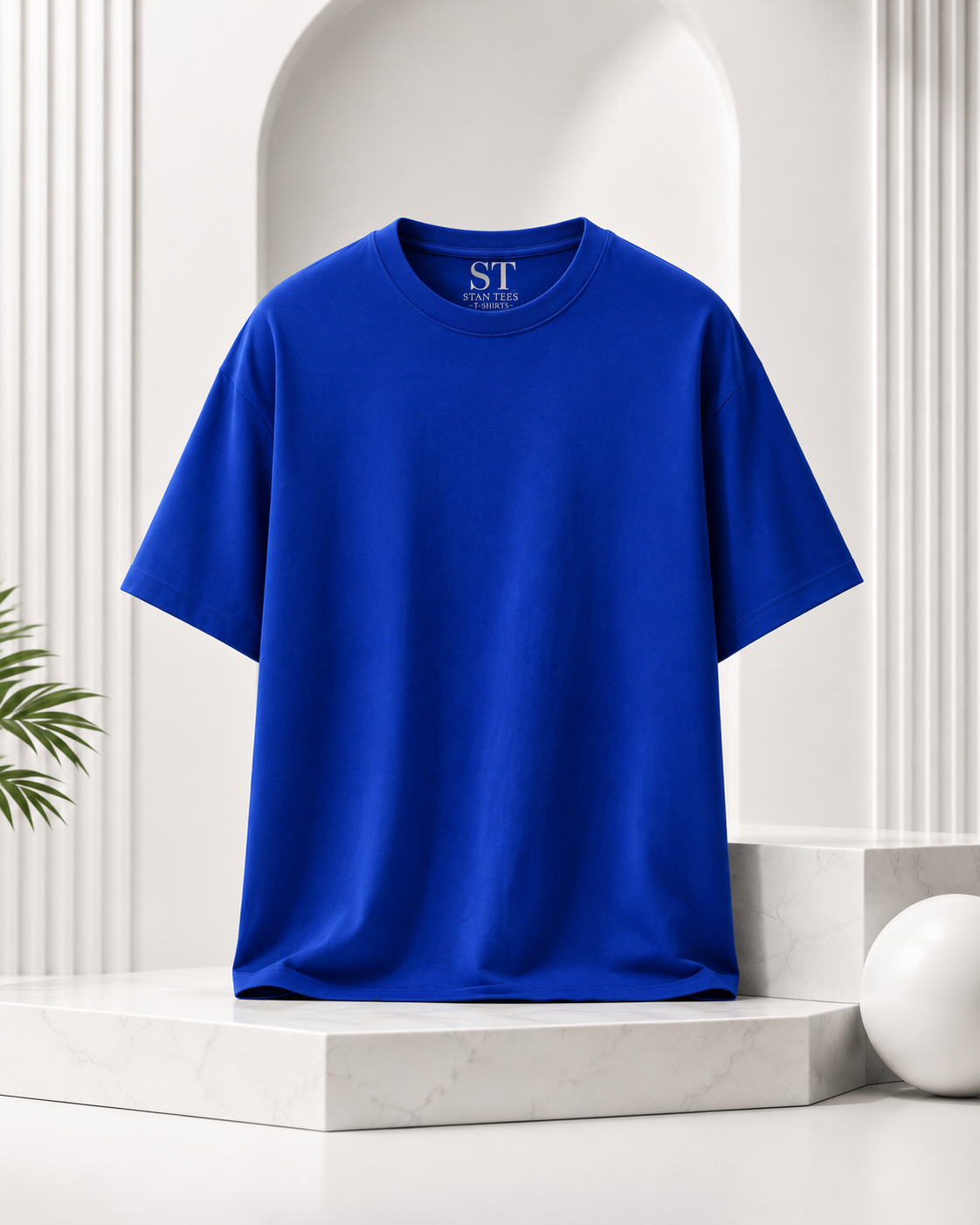 STAN Never Stop Moving Graphic T-Shirt – Royal Blue