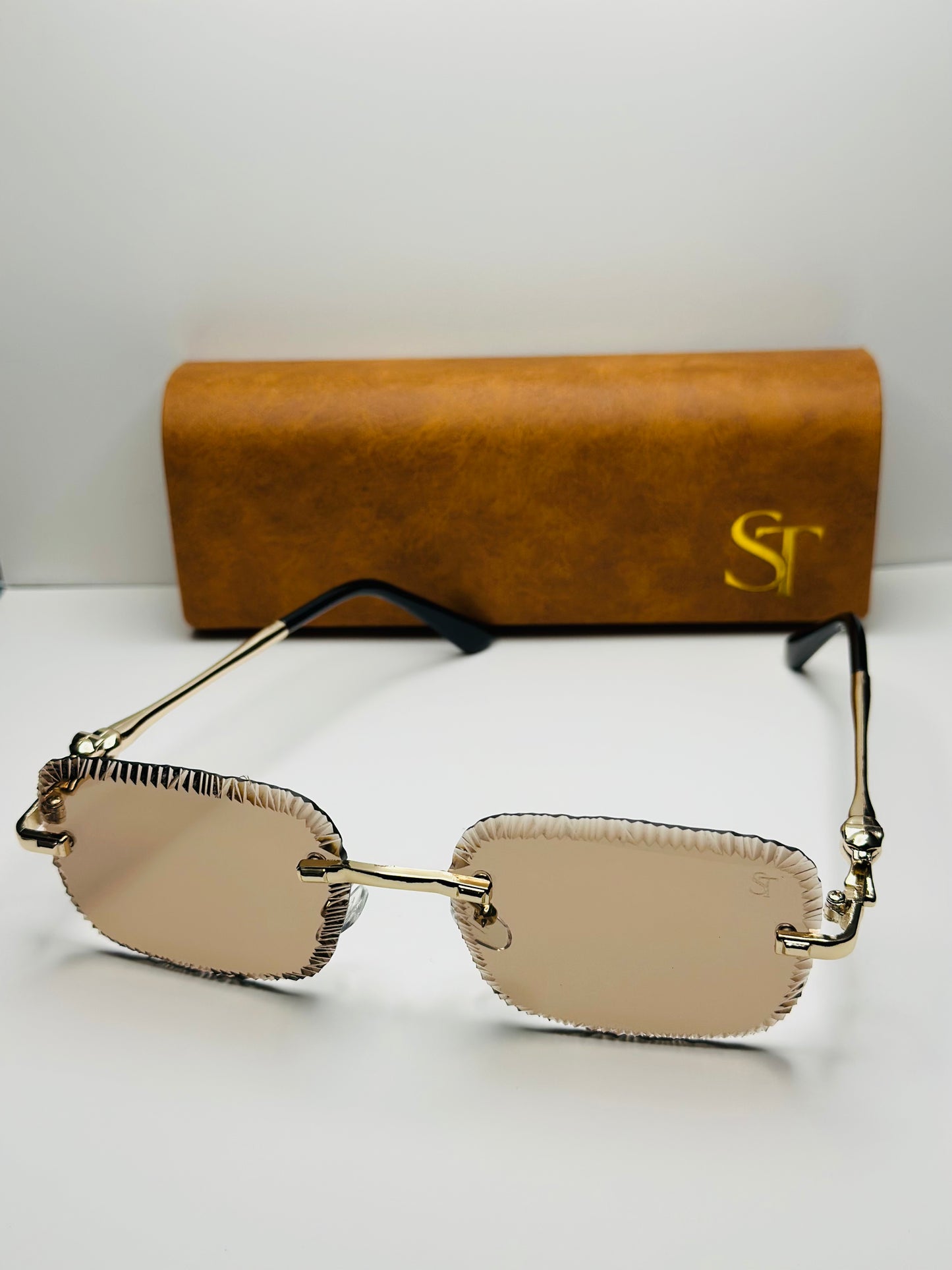 ST Crystal Champagne Sunglasses