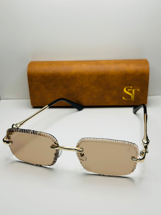 ST Crystal Champagne Sunglasses