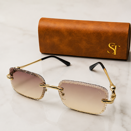 ST Luxury Rimless Unisex Sunglasses