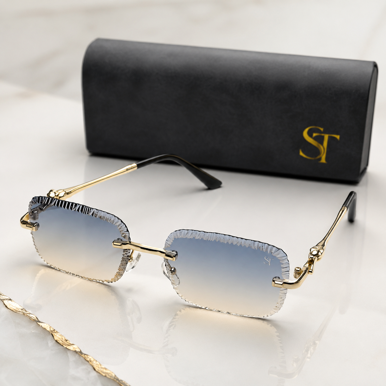 ST Signature Rimless Sunglasses