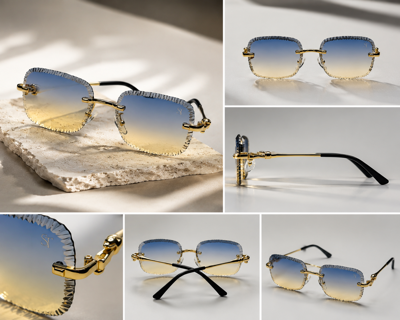 ST Signature Rimless Sunglasses